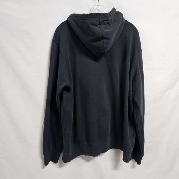 The North Face Mens Hoodie Size XL Black Distressed - Picture 4 of 10